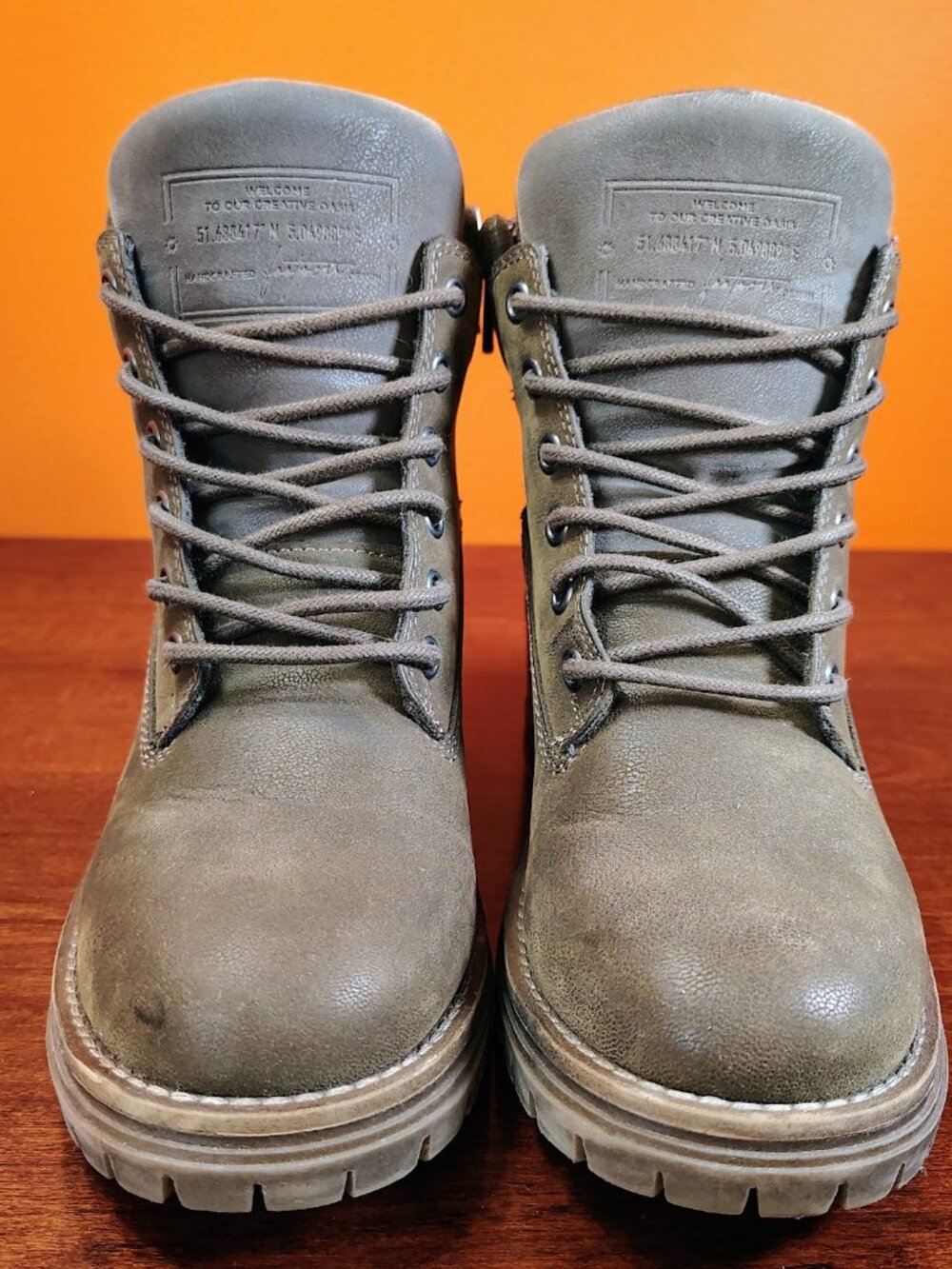 B52 by Bullboxer Devin Brown Ankle Boots Size 7